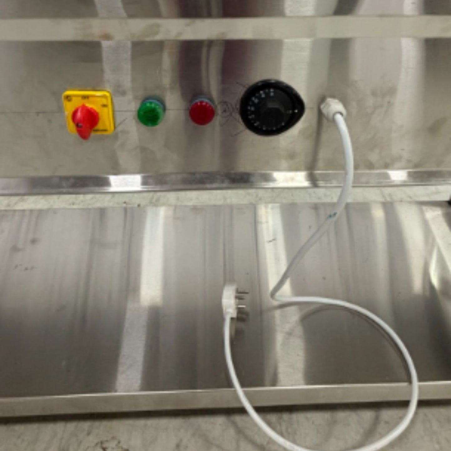 Gurubhai Equipments Commercial Electric 5 GN Bain Marie | Stainless Steel Food Warmer with Temperature Control for Restaurant & Catering