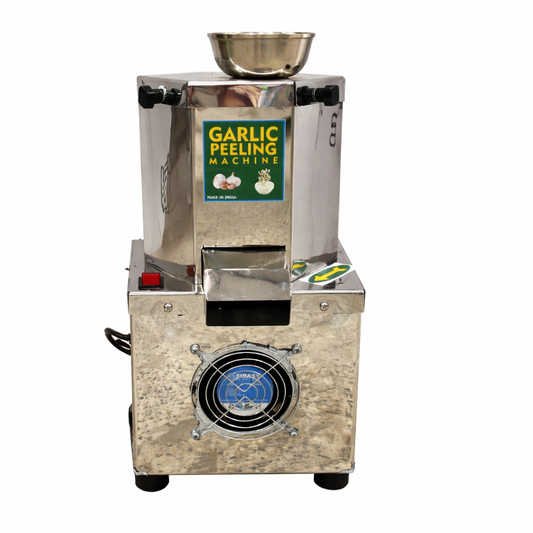 Stainless Steel Garlic Peeling Machine | Commercial Garlic Skin Removing Machine for Hotels & Catering