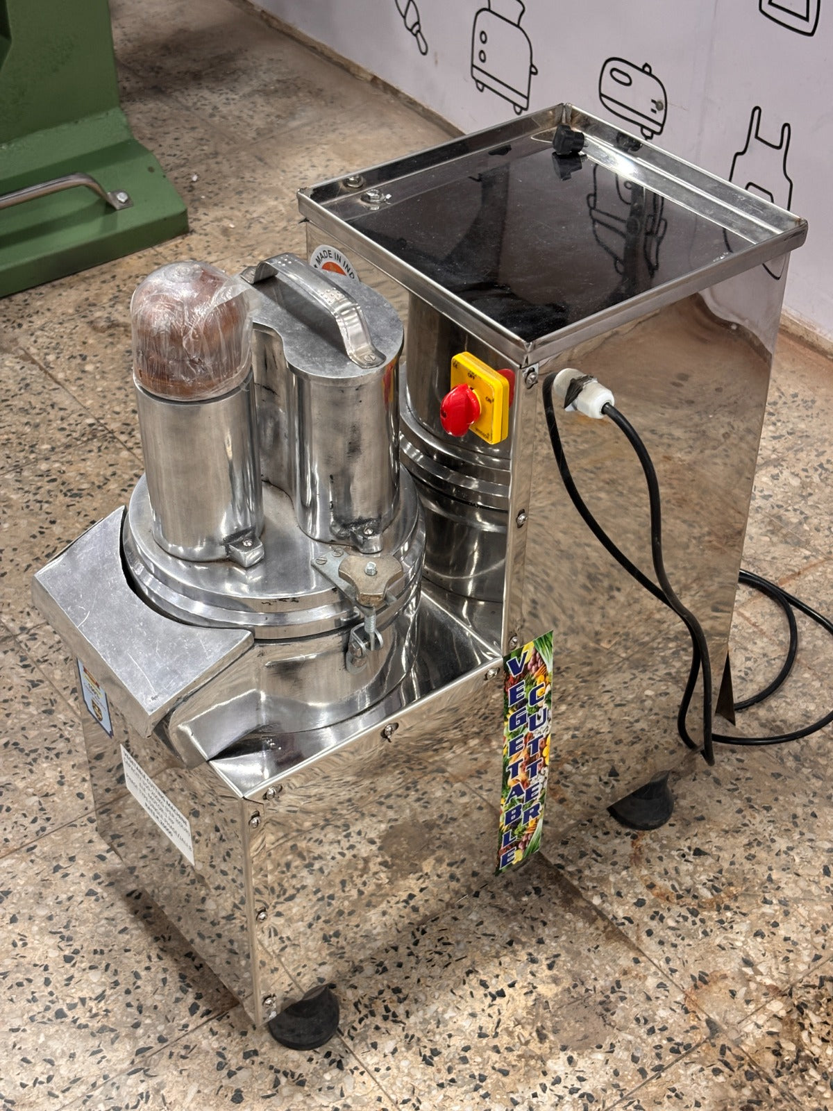 Commercial Vegetable Cutting Machine | Stainless Steel Vegetable Chopper for Hotels & Catering