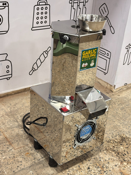 Stainless Steel Garlic Peeling Machine | Commercial Garlic Skin Removing Machine for Hotels & Catering