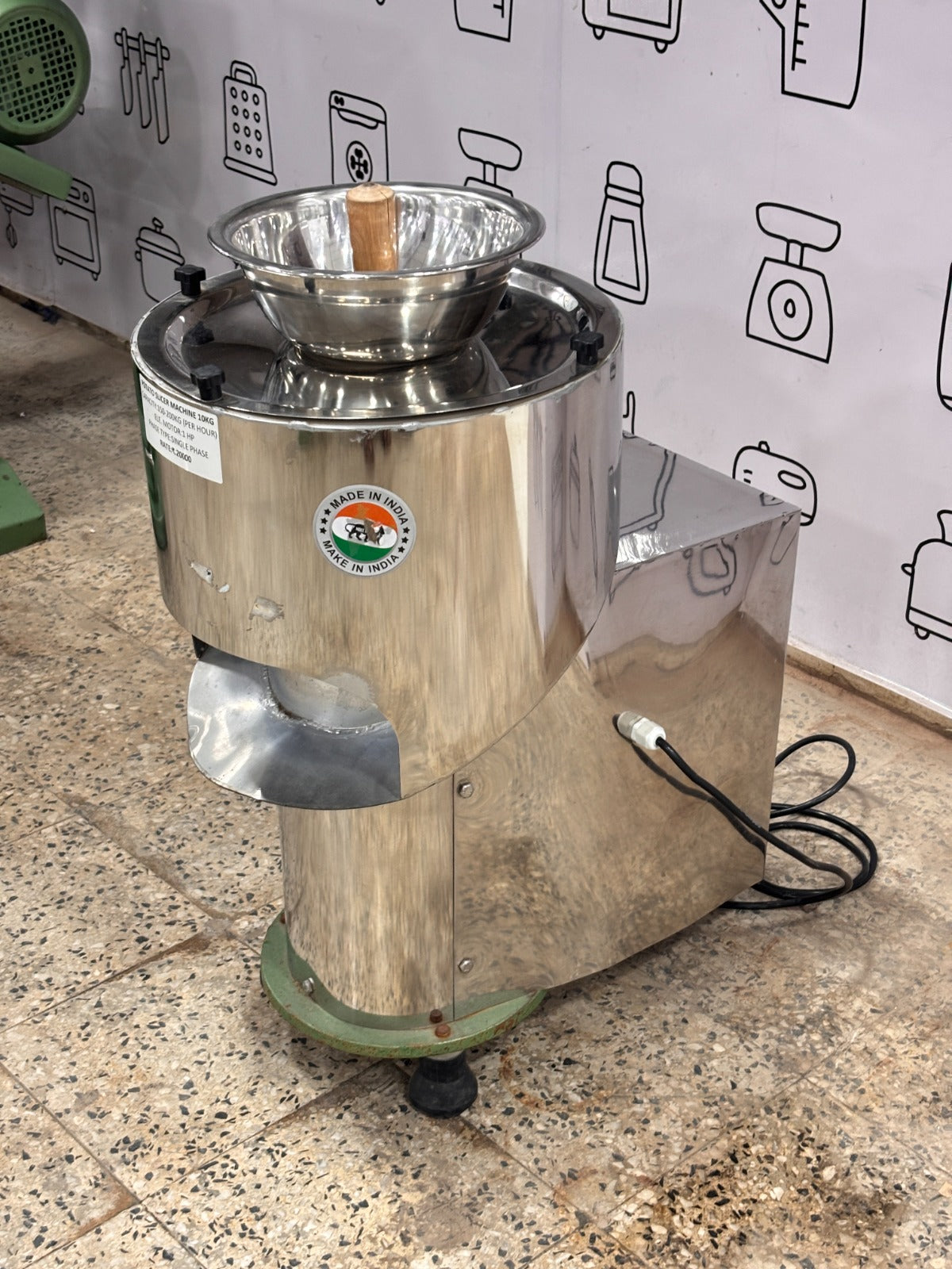 Stainless Steel Potato Slicer Machine | Commercial Potato Cutting Machine for Chips & Fast Food